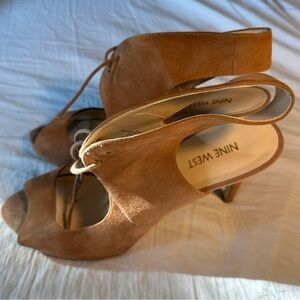 Nine West suede heels